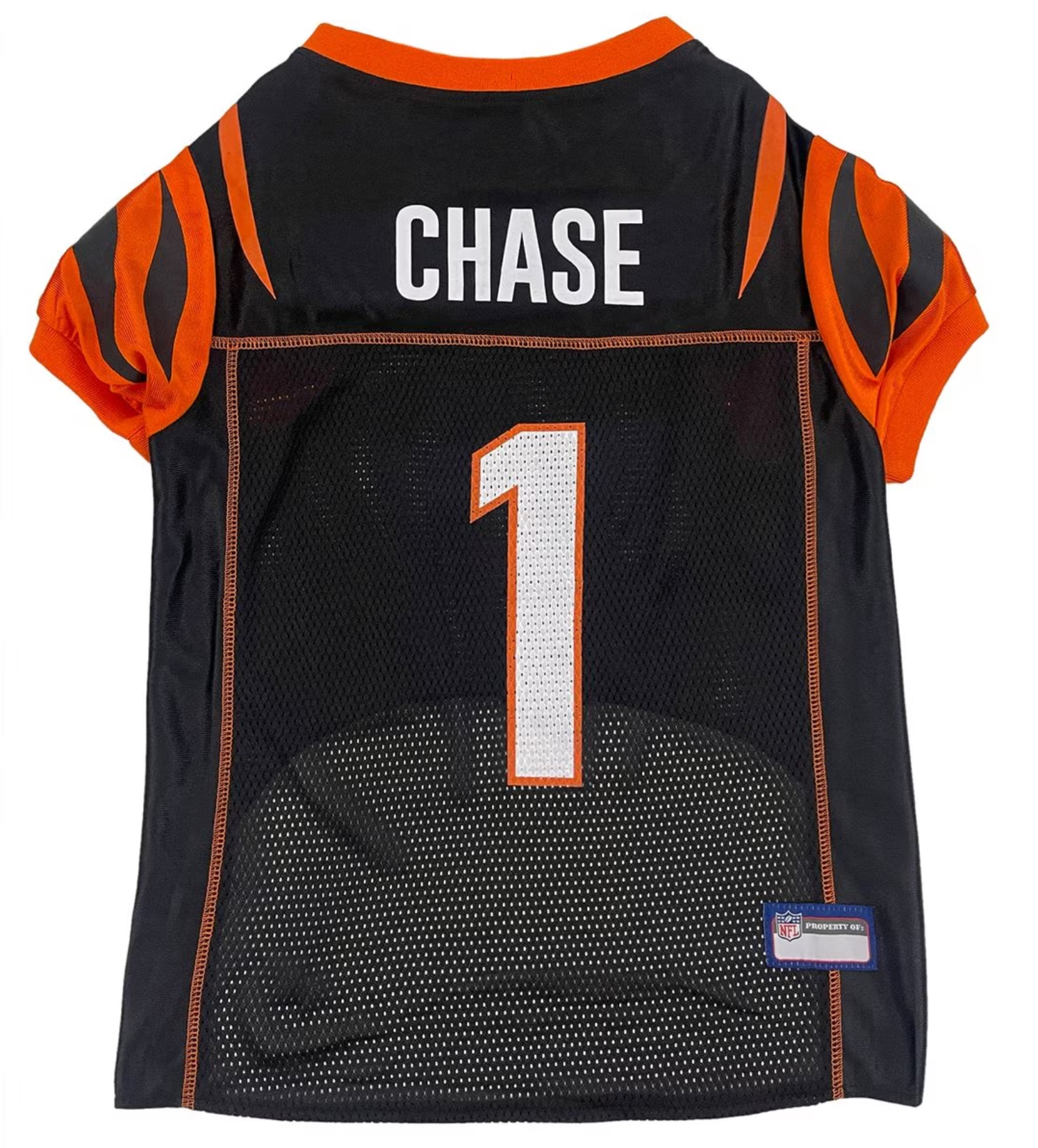 Pets First NFL Player Dog Jersey, Ja'Marr Chase, Bengals