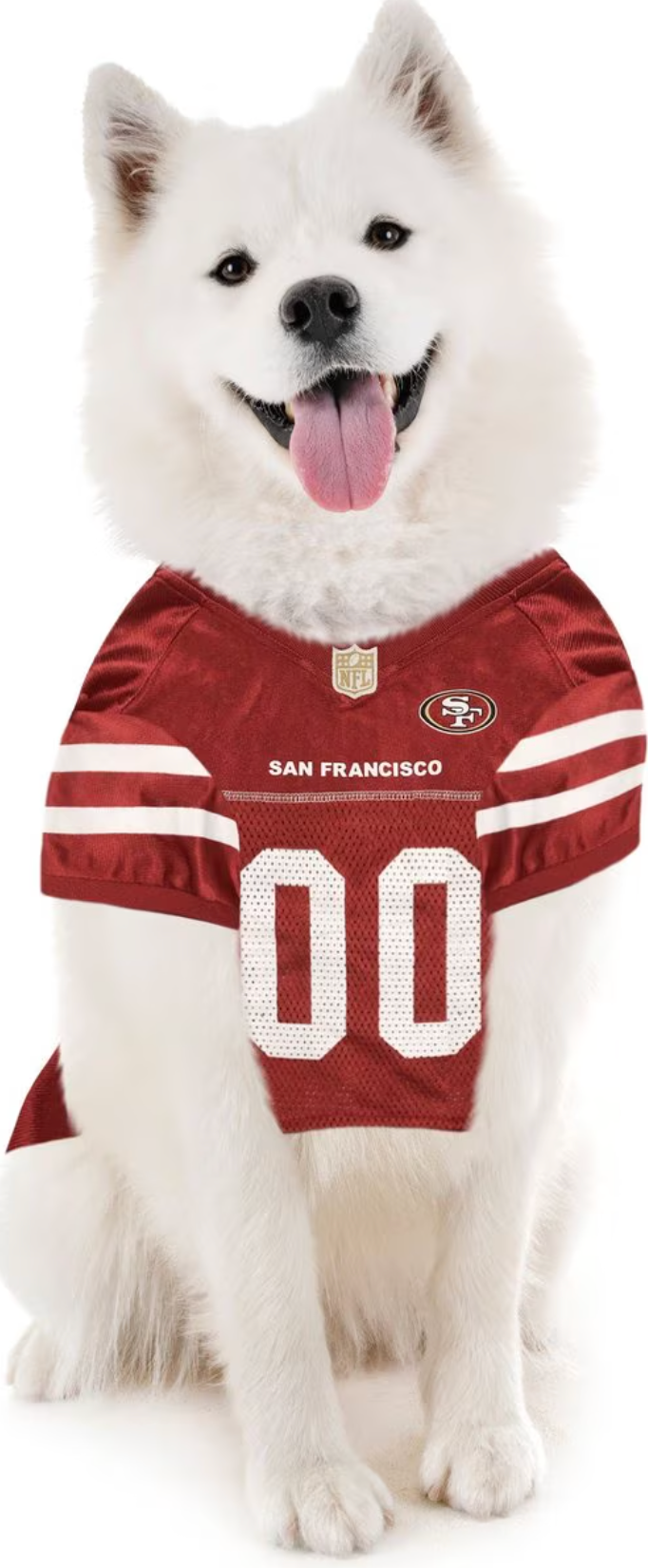 Pets First NFL Dog & Cat Jersey, San Francisco 49ers
