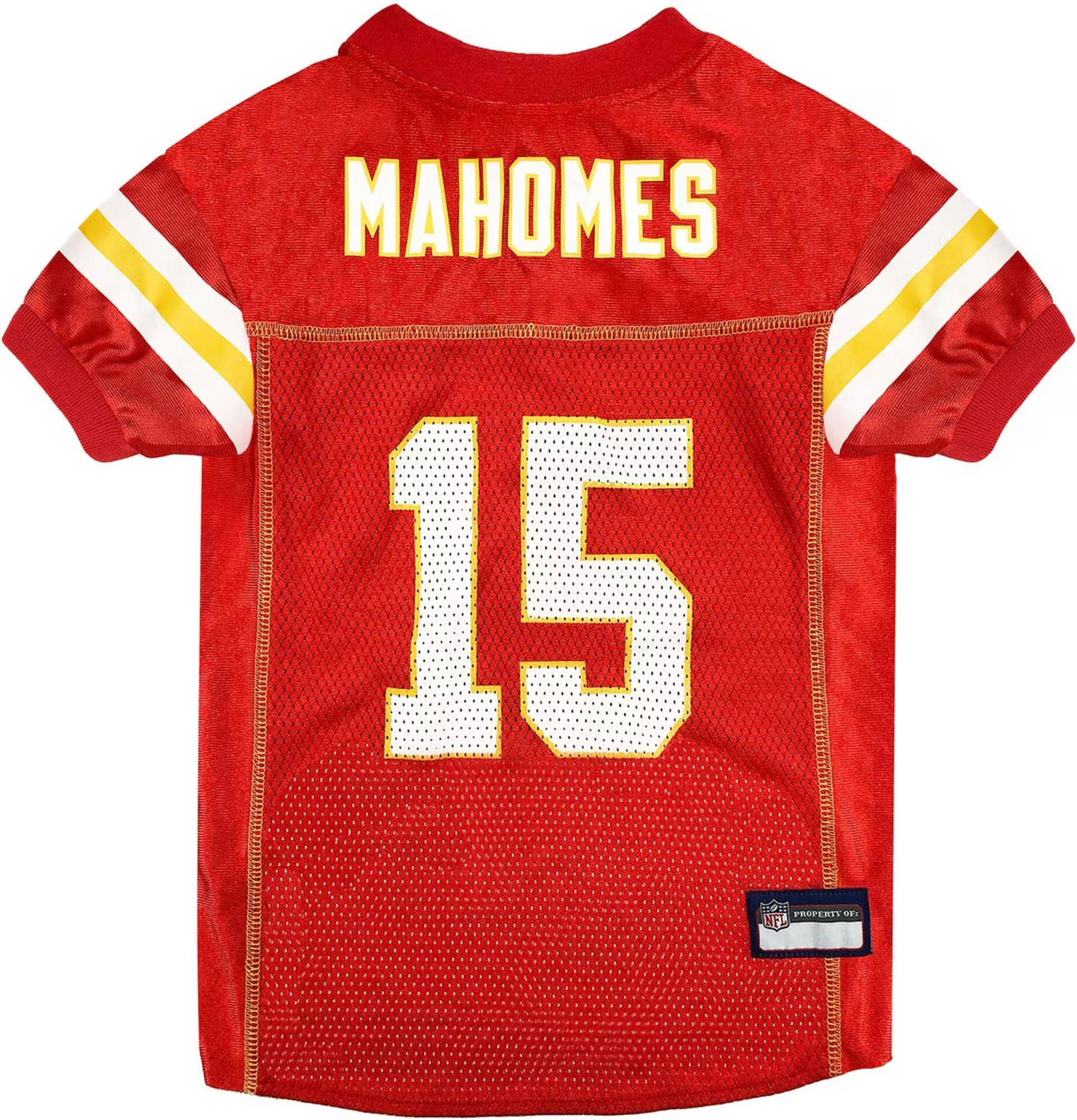 Pets First NFLPA Dog & Cat Jersey, Patrick Mahomes, Chiefs