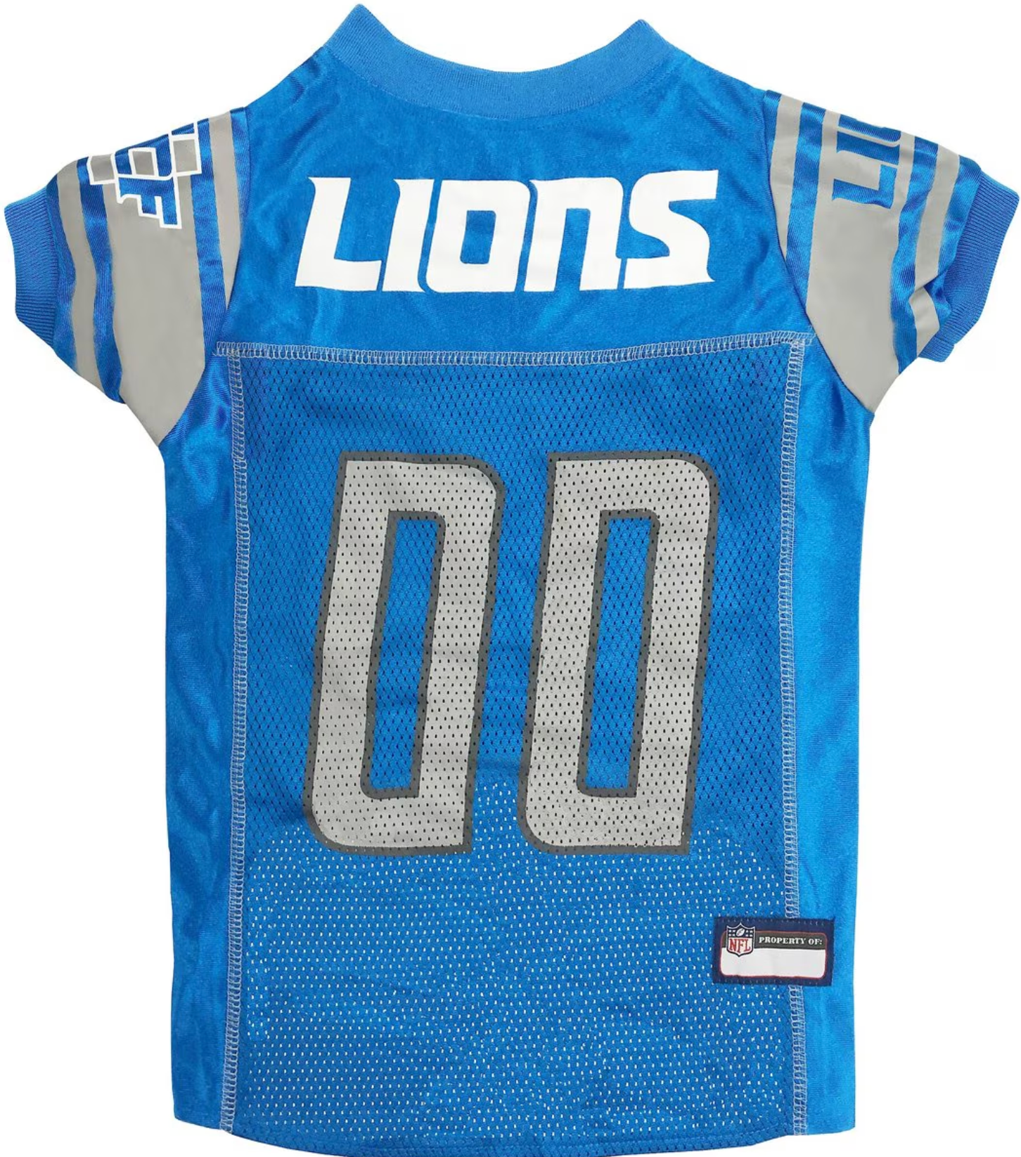 Pets First NFL Dog & Cat Mesh Jersey, Detroit Lions