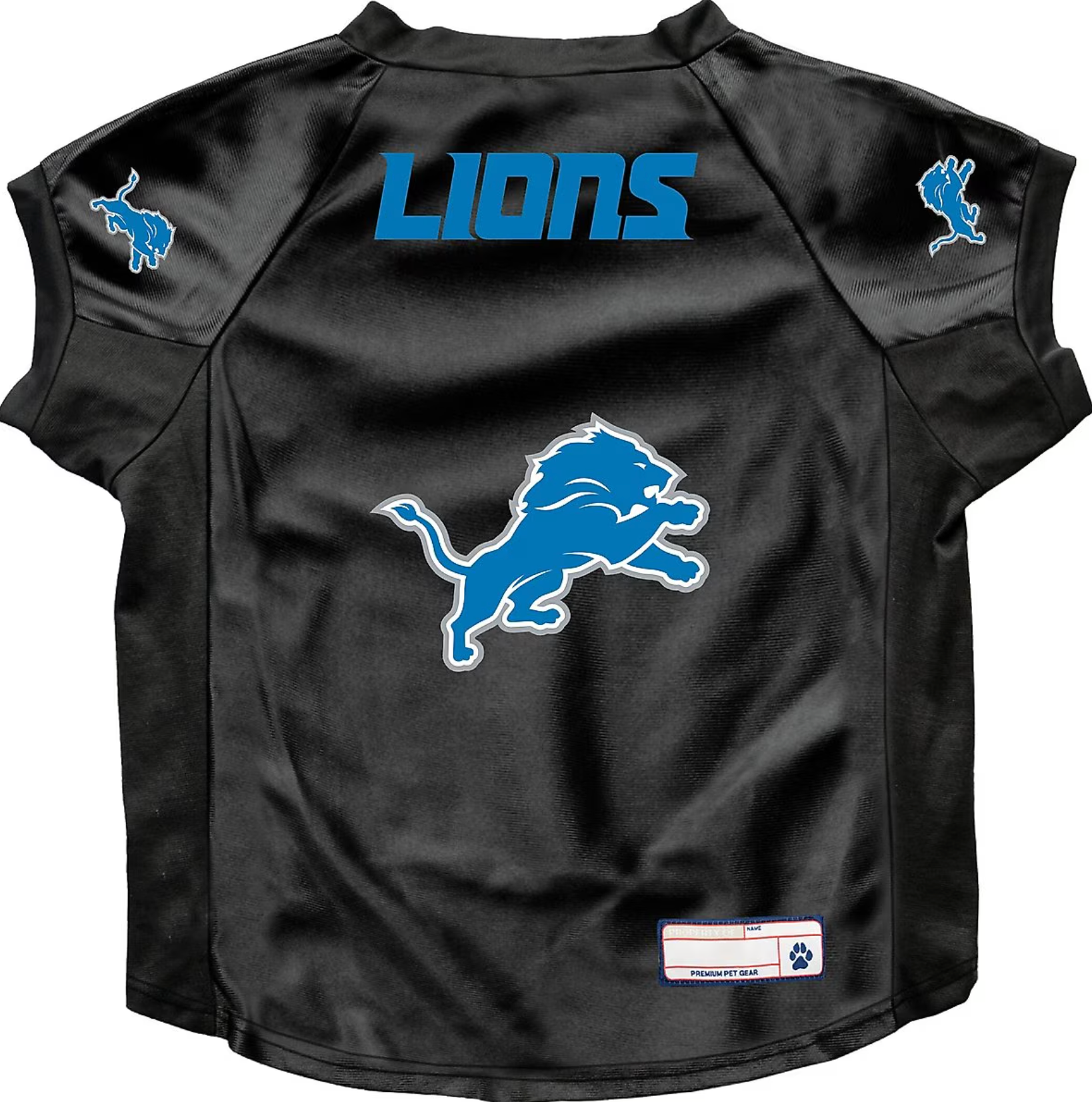 NFL Stretch Dog & Cat Jersey, Detroit Lions