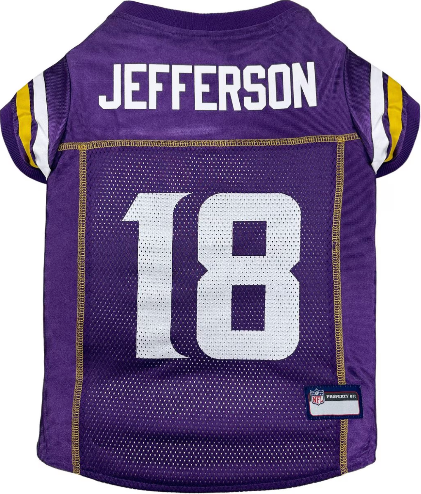 Pets First NFLPA Justin Jefferson Dog & Cat Jersey