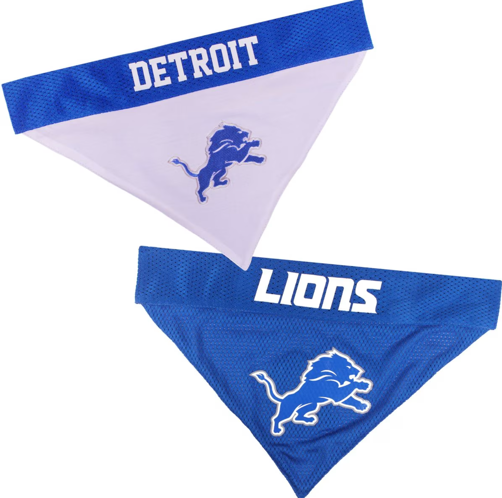 Pets First NFL Detroit Lions Reversible Dog & Cat Bandana