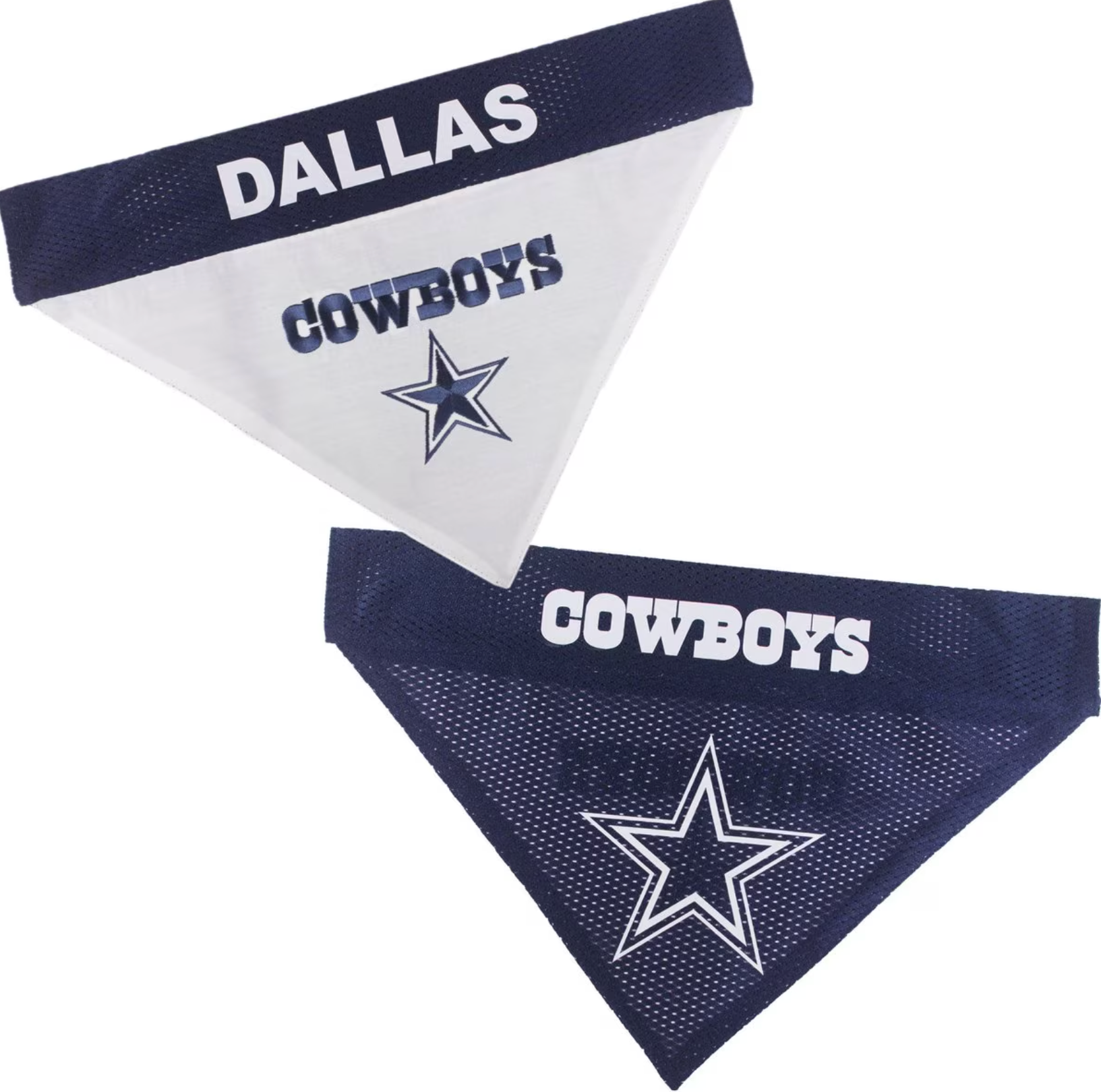 Pets First NFL Dallas Cowboys Reversible Dog & Cat Bandana
