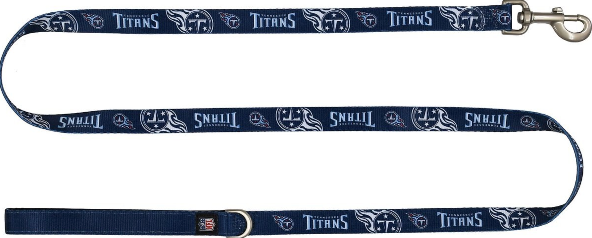 Littlearth NFL Premium Dog & Cat Lead, Tennessee Titans