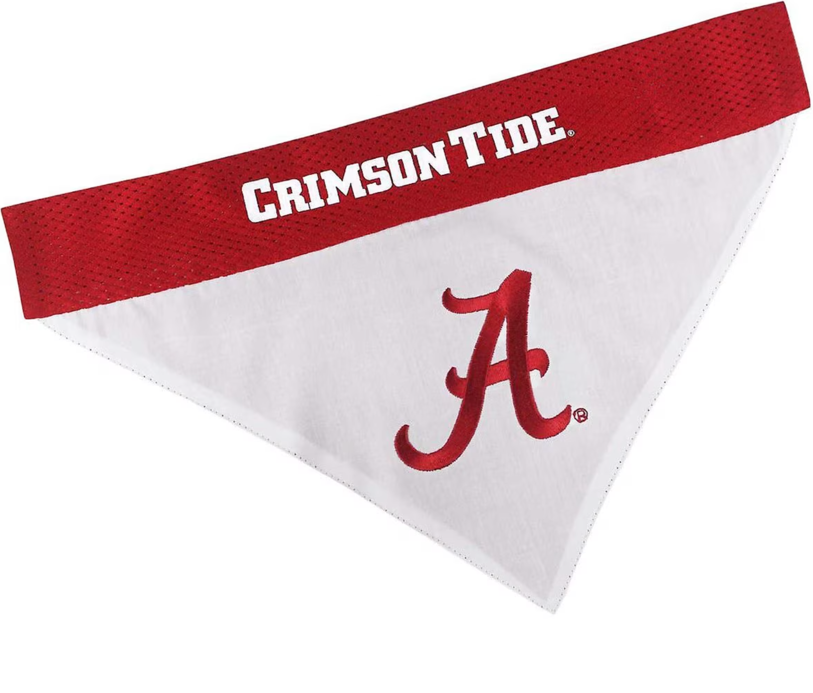 Pets First NCAA Reversible Dog & Cat Bandana, Alabama