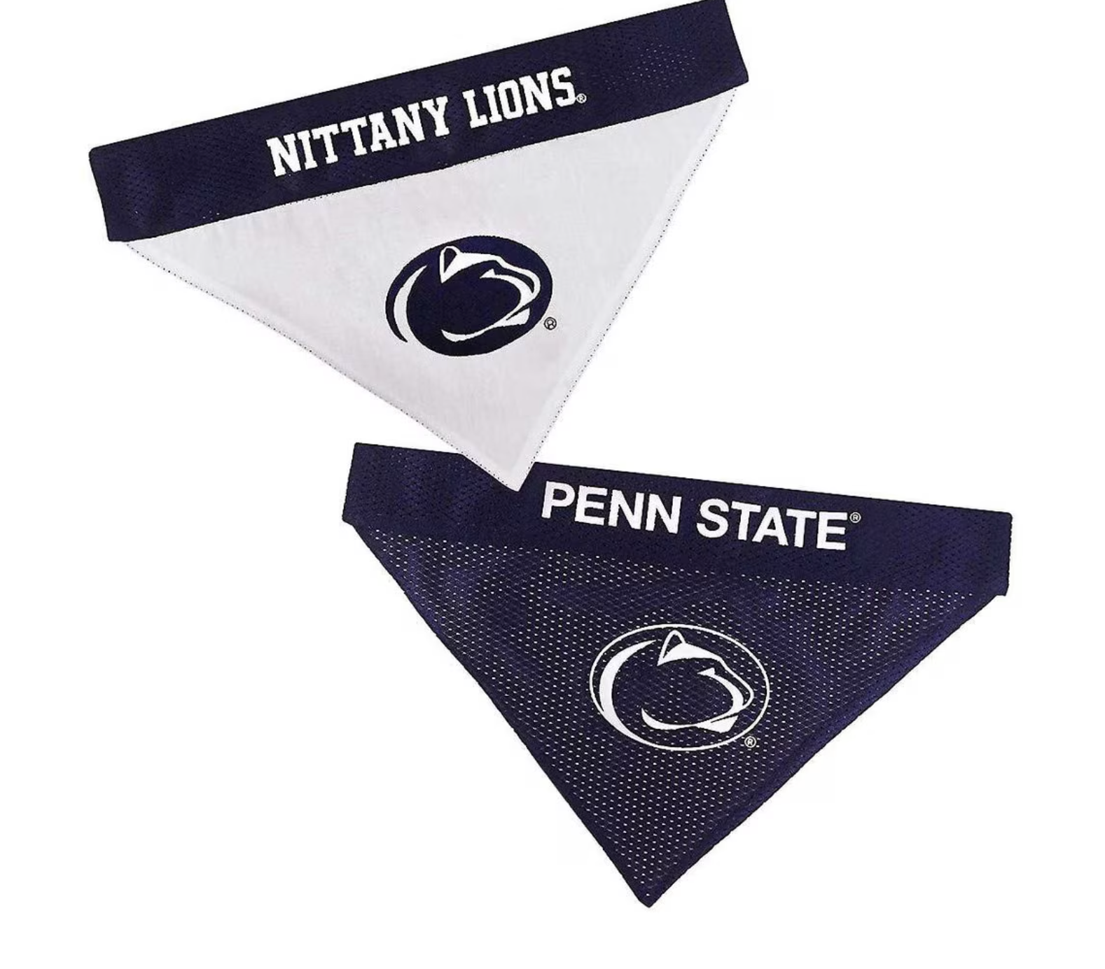 Pets First NCAA Reversible Dog & Cat Bandana, Penn State