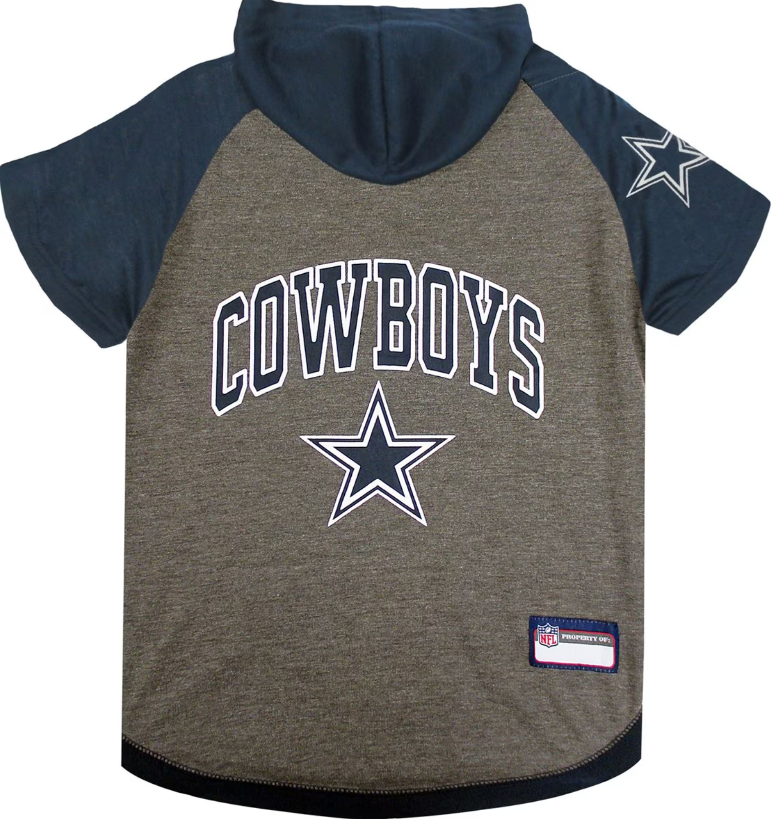 Pets First NFL Dallas Cowboys Hoodie Dog & Cat Tee Shirt