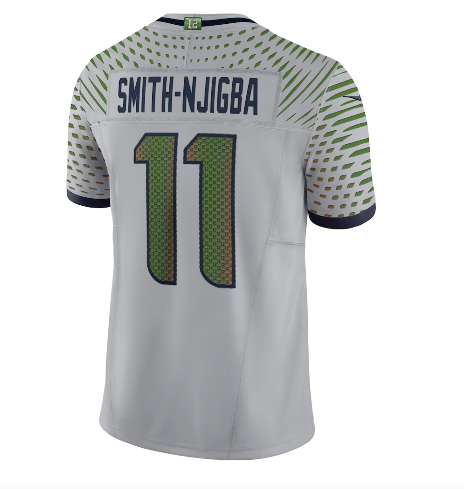Men's Seattle Seahawks Jaxon Smith-Njigba Nike Wolf Gray 2025 Rivalries Collection Limited Jersey
