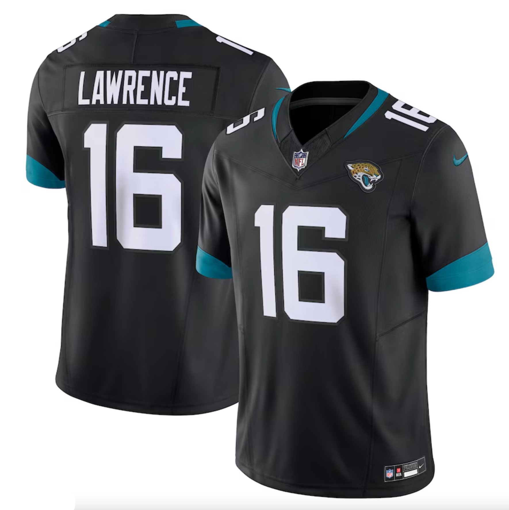 Men's Jacksonville Jaguars Trevor Lawrence Nike Black Vapor F.U.S.E. Limited Jersey